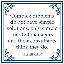 complex problems russell ackoff